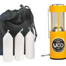 UCO Original Candle Lantern Value Pack with 3 Candles and Storage Bag