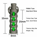 Titanium Tritium Key Fob (Prep And Prevail Edition)