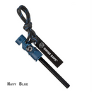 5-in-1 Fire Starter with Compass, Paracord, and Whistle