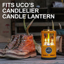UCO 9-Hour White Candles for UCO Candle Lanterns and Emergency Preparedness