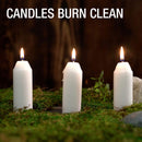 UCO 9-Hour White Candles for UCO Candle Lanterns and Emergency Preparedness
