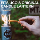 UCO 9-Hour White Candles for UCO Candle Lanterns and Emergency Preparedness